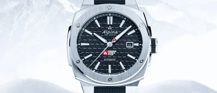 Alpina Presents Its New Watch for the Freeride World Tour 2023