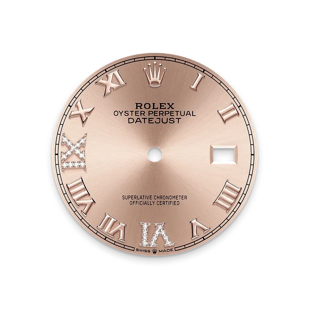 Rolex Datejust in Everose Rolesor - combination of Oystersteel and Everose gold, M126281RBR-0016 - Swiss Time Square