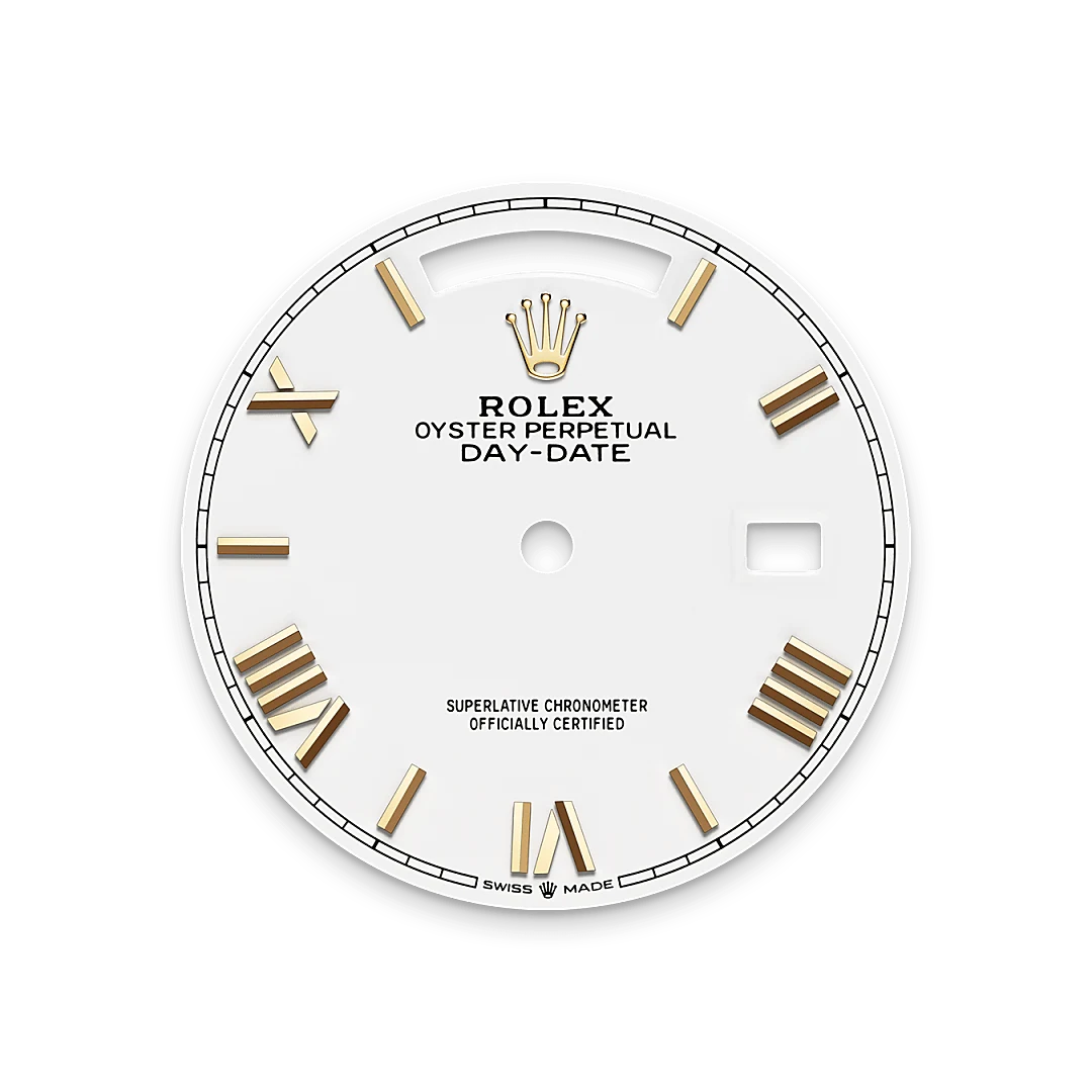 Rolex Day-Date in 18 ct yellow gold, M128238-0113 - Swiss Time Square