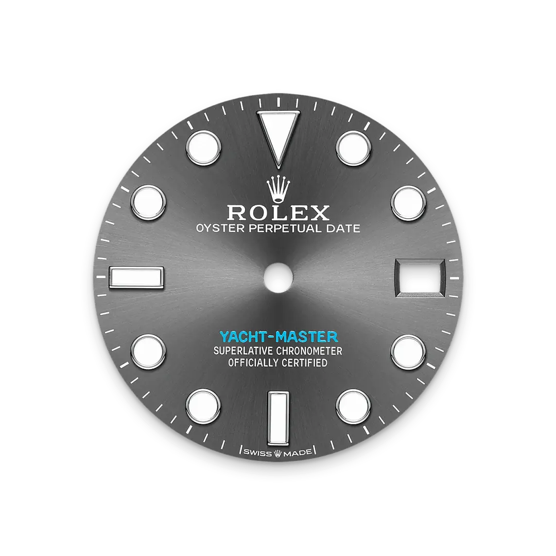 Rolex Yacht-Master in Rolesium - combination of Oystersteel and platinum, M268622-0002 - Swiss Time Square