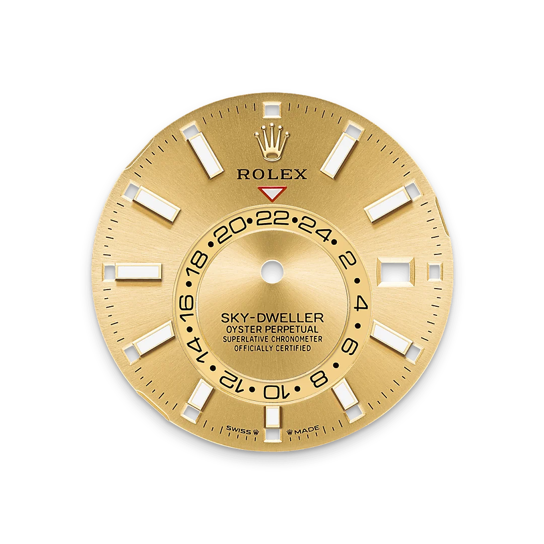 Rolex Sky-Dweller in Yellow Rolesor - combination of Oystersteel and yellow gold, M336933-0001 - Swiss Time Square