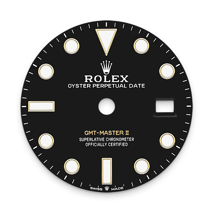 Rolex GMT-Master II in 18 ct yellow gold, M126718GRNR-0001 - Swiss Time Square