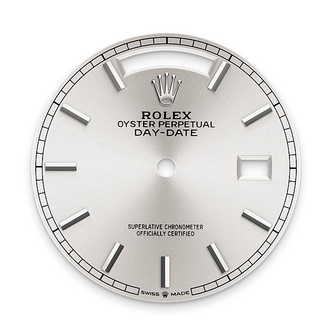 Rolex Day-Date in 18 ct white gold, M128239-0005 - Swiss Time Square