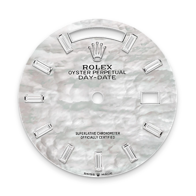 Rolex Day-Date in 18 ct white gold, M128239-0065 - Swiss Time Square