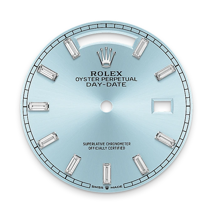 Rolex Day-Date in Platinum, M128396TBR-0003 - Swiss Time Square