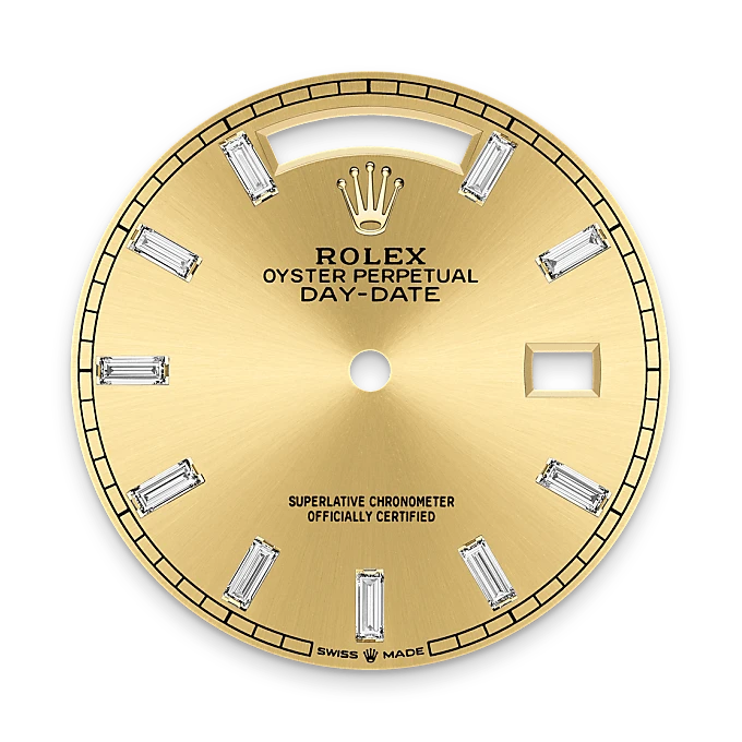 Rolex Day-Date in 18 ct yellow gold, M128398TBR-0037 - Swiss Time Square