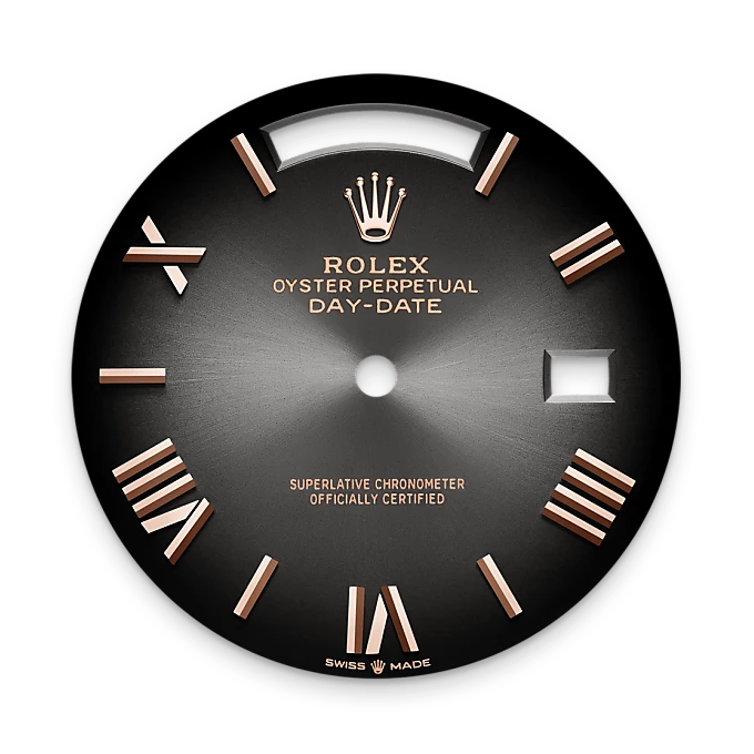 Rolex Day-Date in 18 ct Everose gold, M228235-0055 - Swiss Time Square