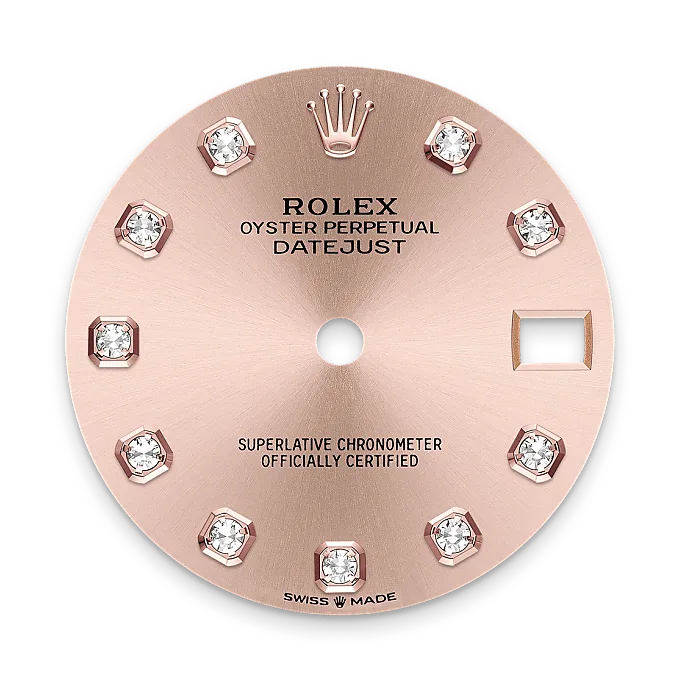 Rolex Datejust in Everose Rolesor - combination of Oystersteel and Everose gold, M278381RBR-0023 - Swiss Time Square