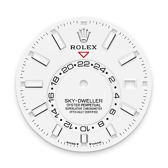 Rolex Sky-Dweller in White Rolesor - combination of Oystersteel and white gold, M336934-0004 - Swiss Time Square