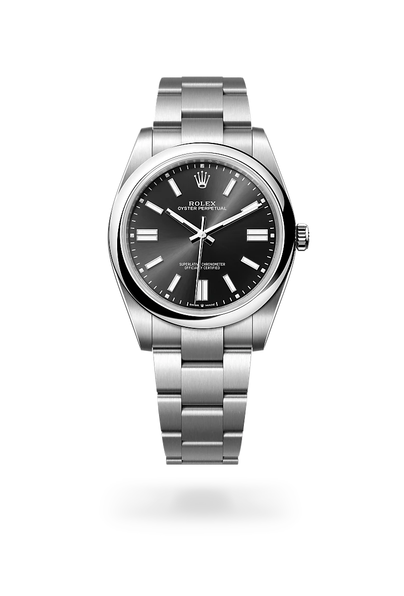 Rolex Oyster Perpetual in Oystersteel - Swiss Time Square