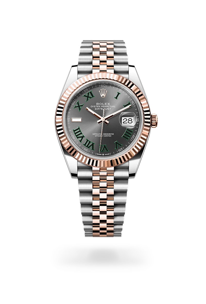 Rolex Datejust in Everose Rolesor - combination of Oystersteel and Everose gold - Swiss Time Square