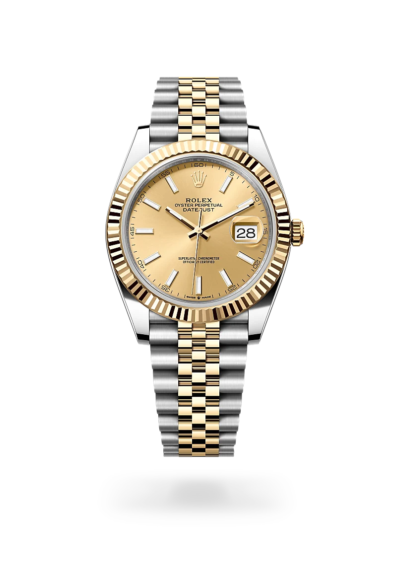 Rolex Datejust in Yellow Rolesor - combination of Oystersteel and yellow gold - Swiss Time Square