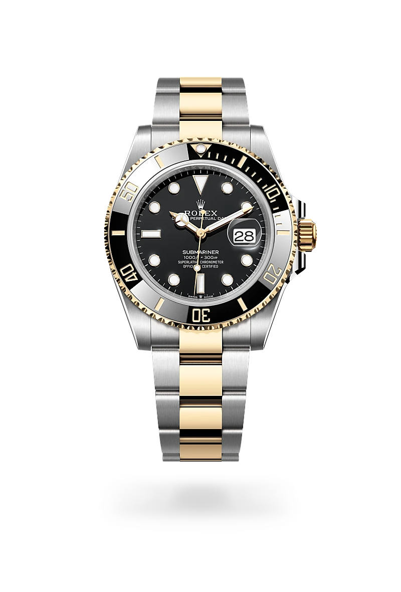 Rolex Submariner in Yellow Rolesor - combination of Oystersteel and yellow gold - Swiss Time Square