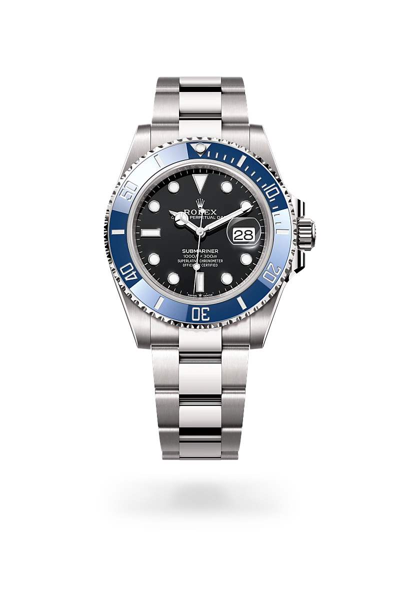 Rolex Submariner in 18 ct white gold - Swiss Time Square