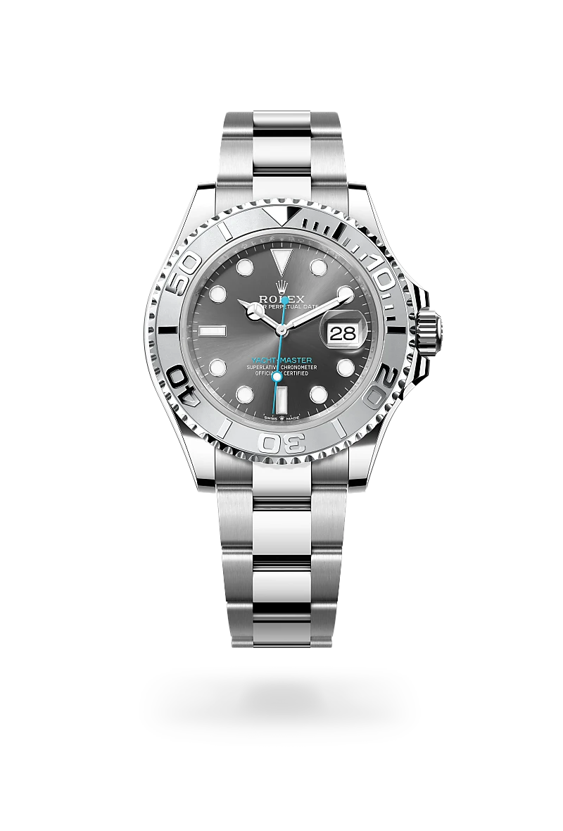 Rolex Yacht-Master in Rolesium - combination of Oystersteel and platinum - Swiss Time Square