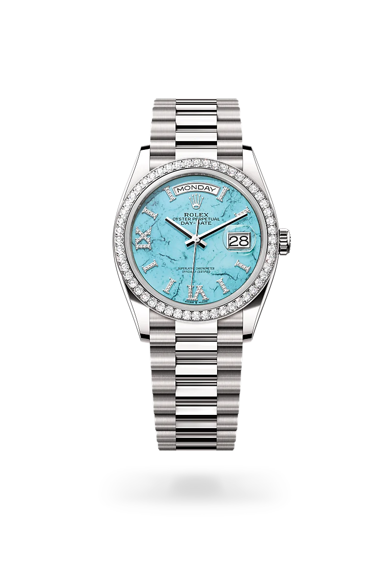 Rolex Day-Date in 18 ct white gold - Swiss Time Square