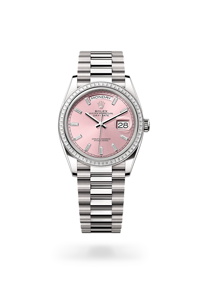 Rolex Day-Date in 18 ct white gold - Swiss Time Square