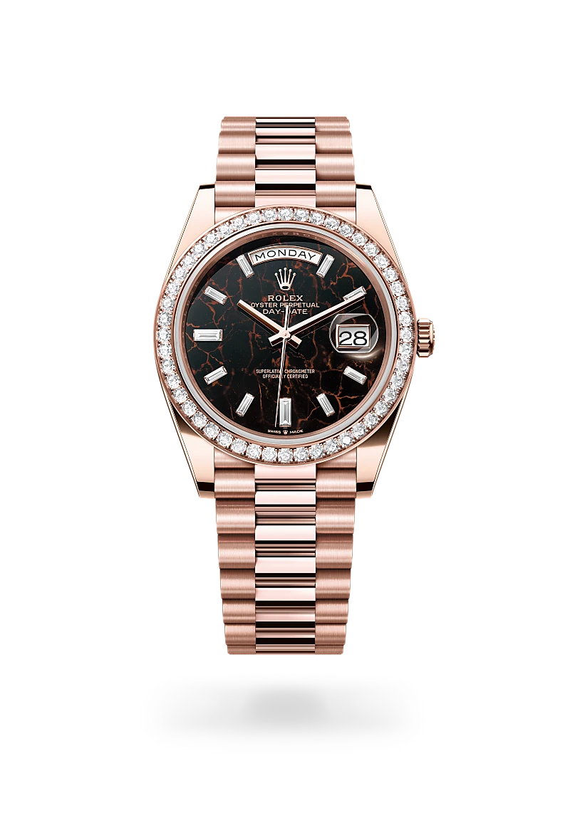 Rolex Day-Date in 18 ct Everose gold - Swiss Time Square