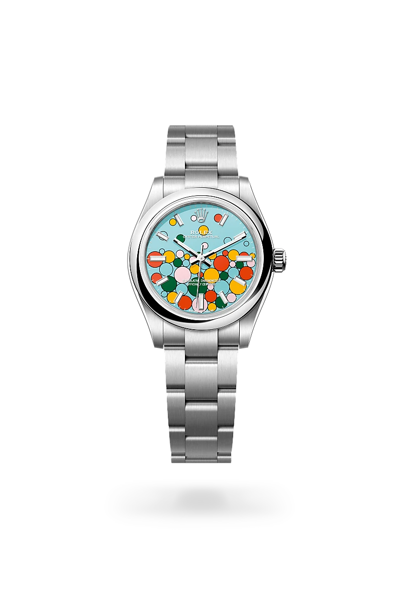 Rolex Oyster Perpetual in Oystersteel - Swiss Time Square