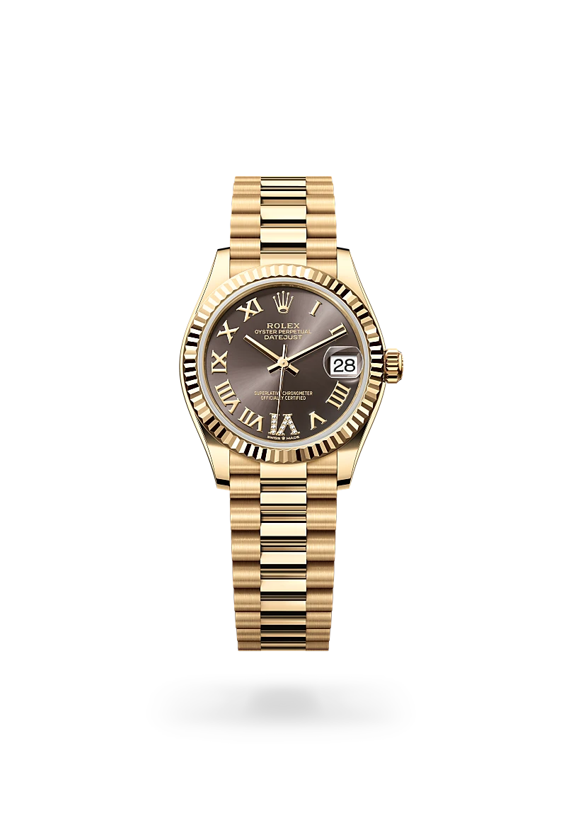 Rolex Datejust in 18 ct yellow gold - Swiss Time Square