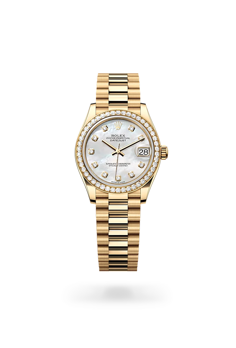 Rolex Datejust in 18 ct yellow gold - Swiss Time Square