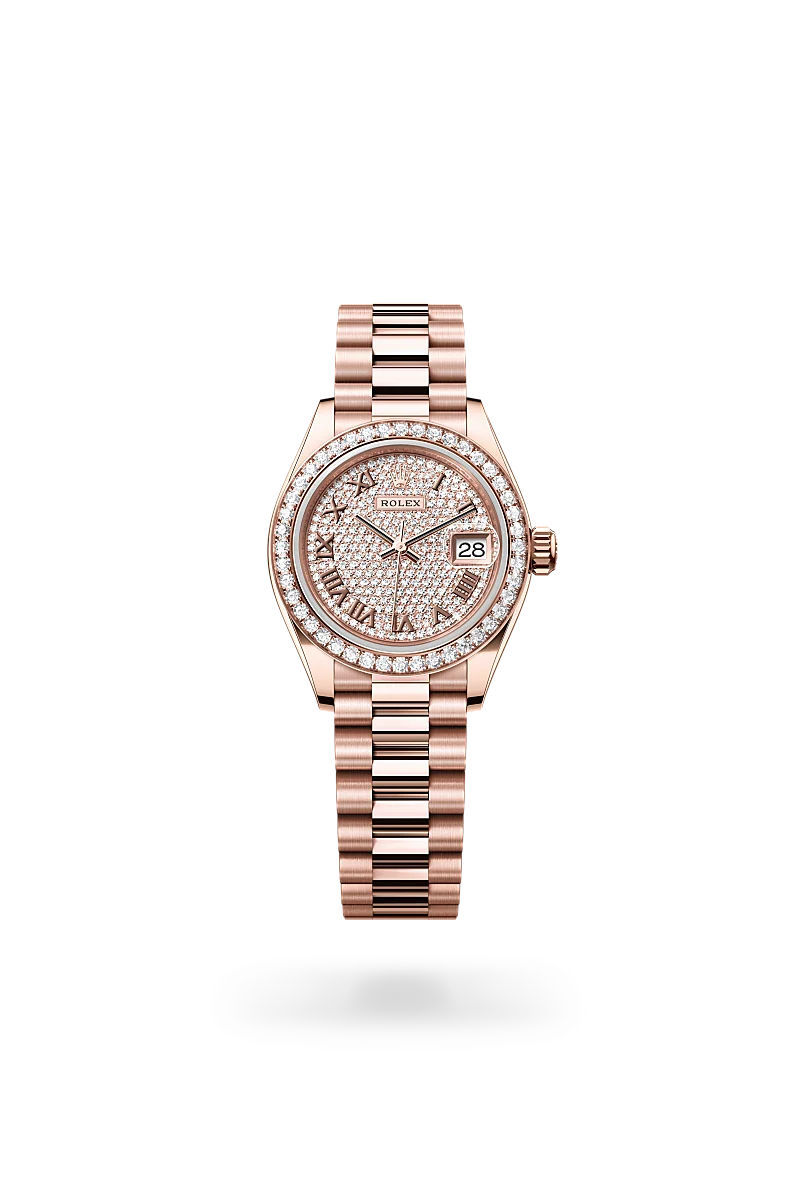 Rolex Lady-Datejust in 18 ct Everose gold - Swiss Time Square