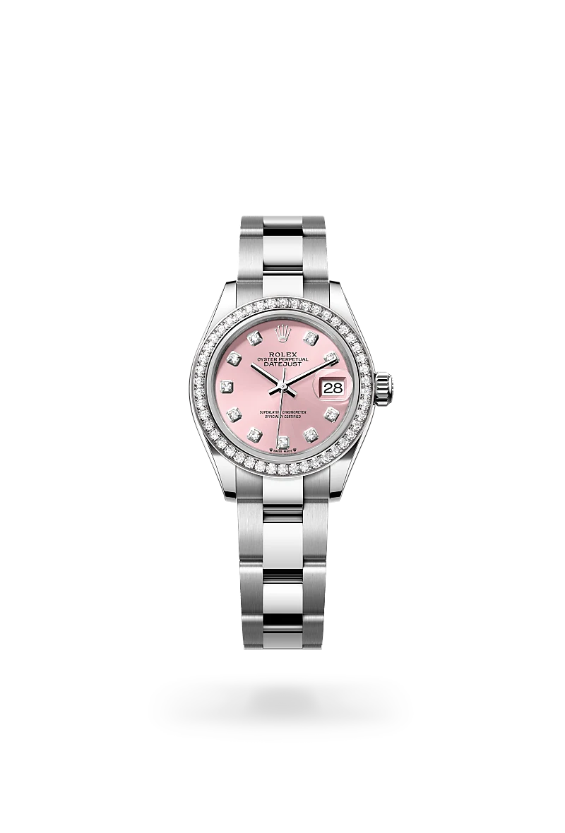 Rolex Lady-Datejust in White Rolesor - combination of Oystersteel and white gold - Swiss Time Square