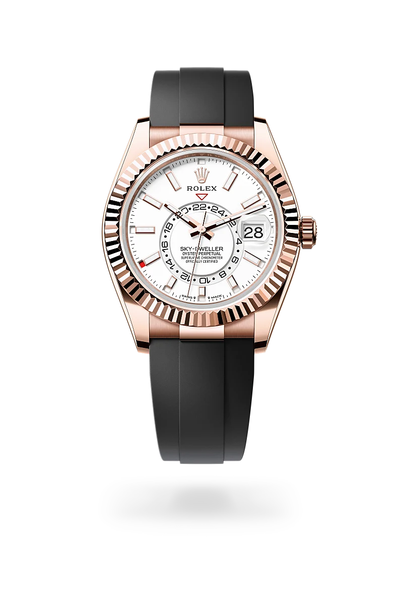 Rolex Sky-Dweller in 18 ct Everose gold - Swiss Time Square