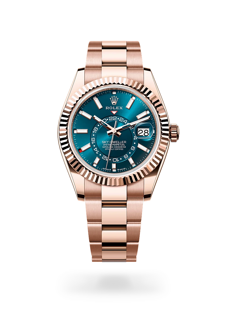 Rolex Sky-Dweller in 18 ct Everose gold - Swiss Time Square