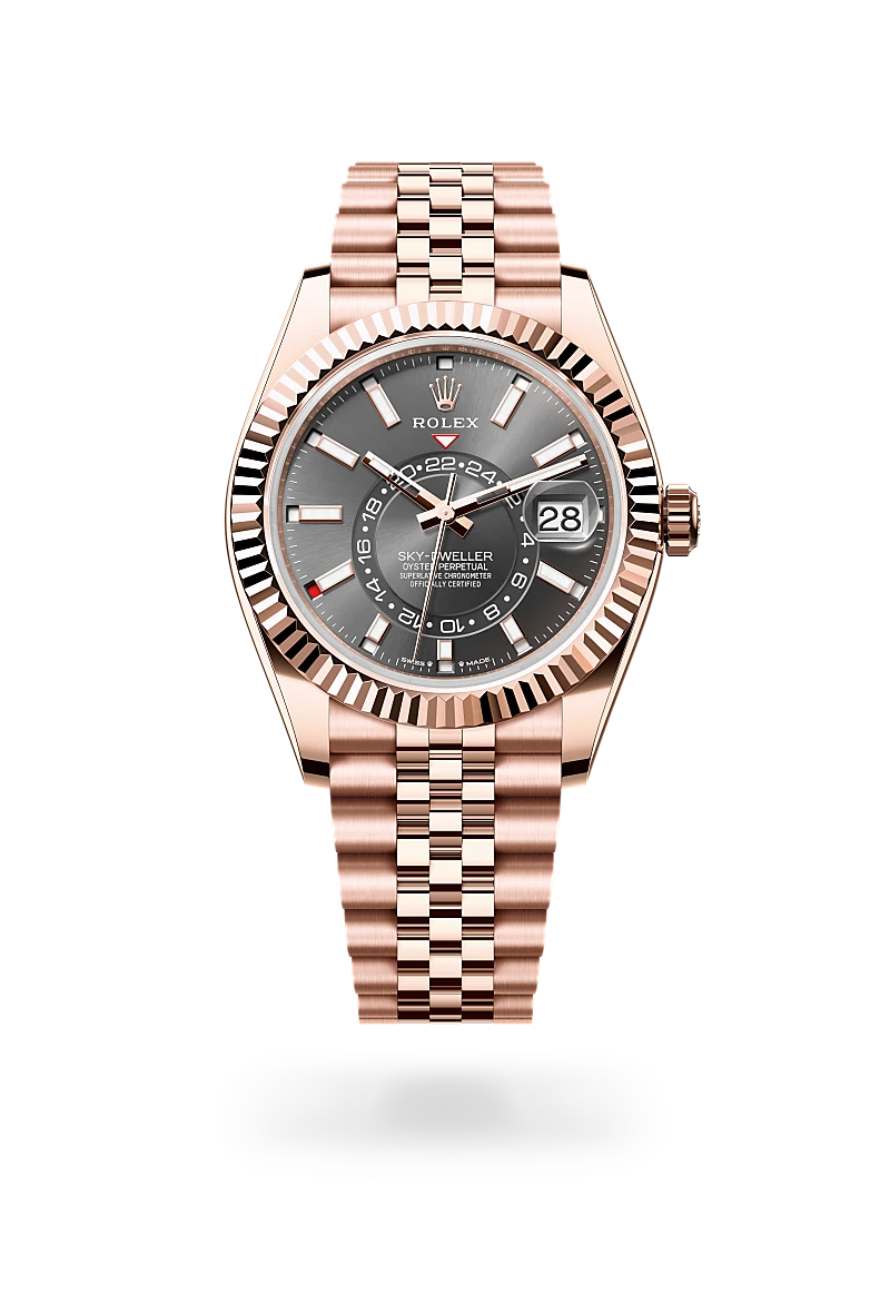 Rolex Sky-Dweller in 18 ct Everose gold - Swiss Time Square