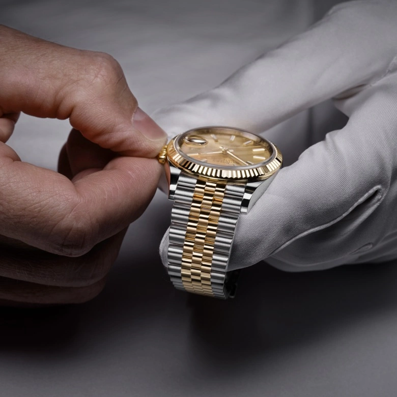 Rolex watch servicing - Swiss Time Square