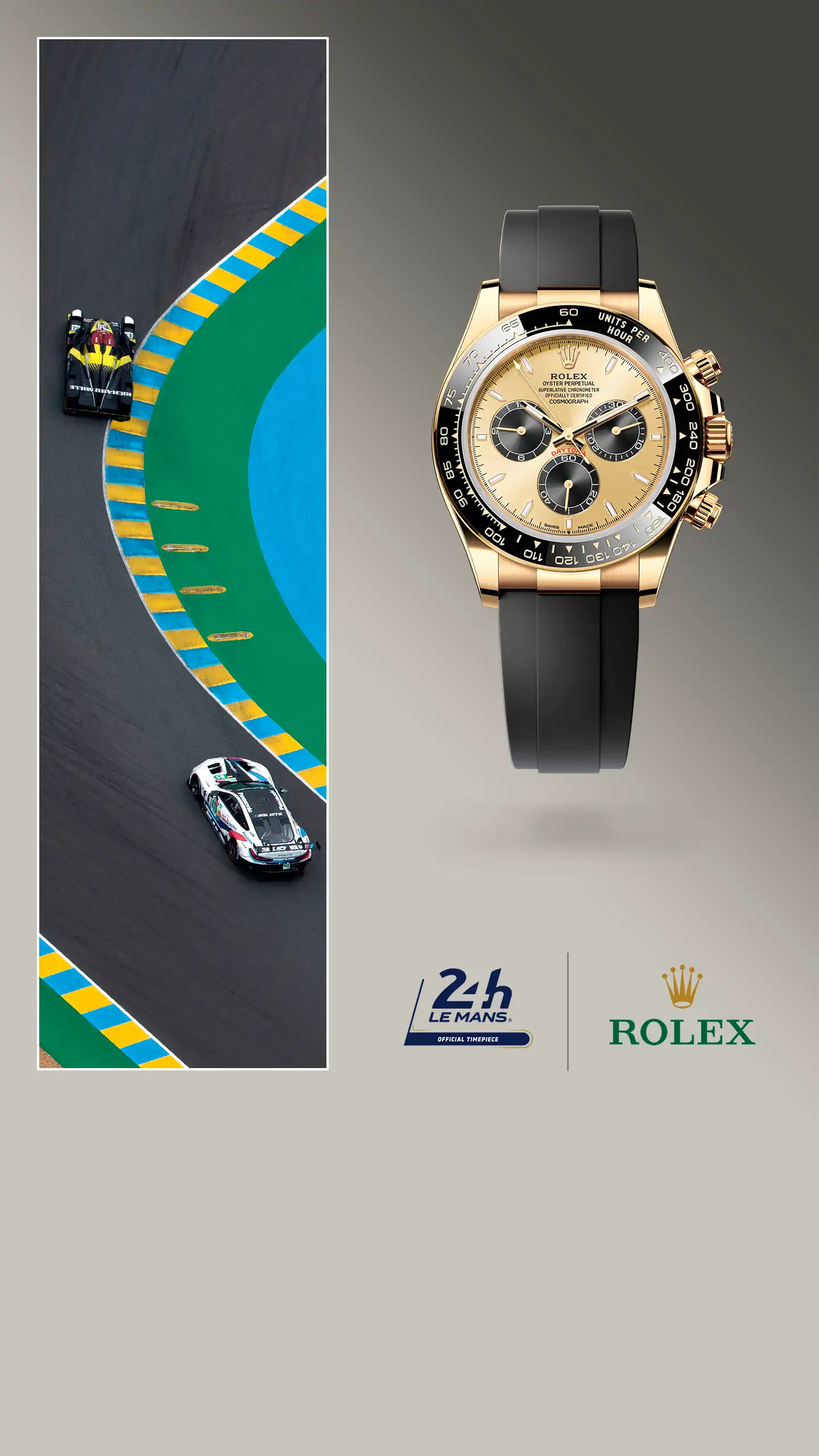 Rolex and motor sport