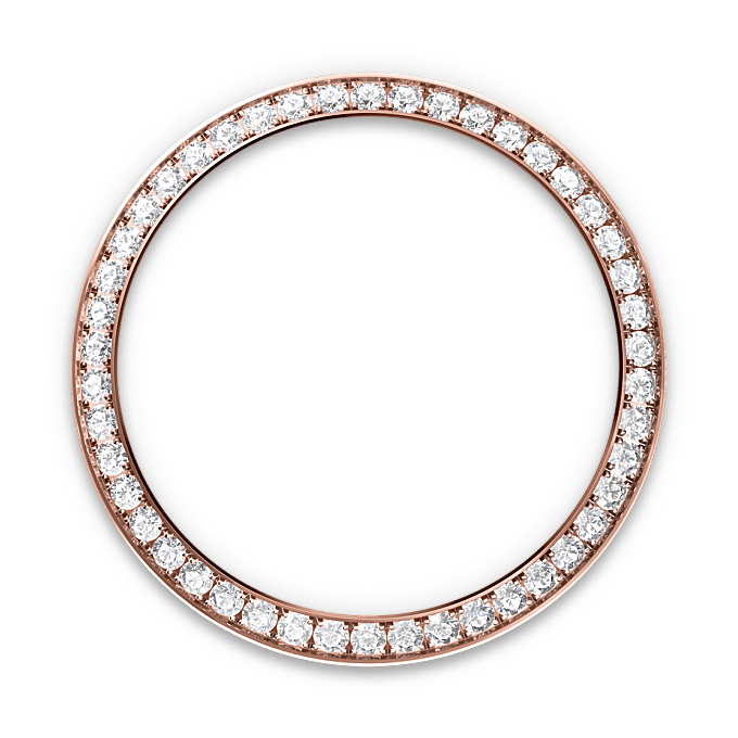Rolex Datejust in 18 ct Everose gold, M278285RBR-0030 - Swiss Time Square