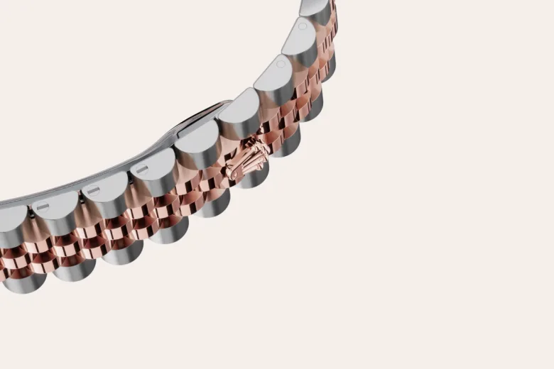 Rolex Datejust in Everose Rolesor - combination of Oystersteel and Everose gold, M278241-0006 - Swiss Time Square