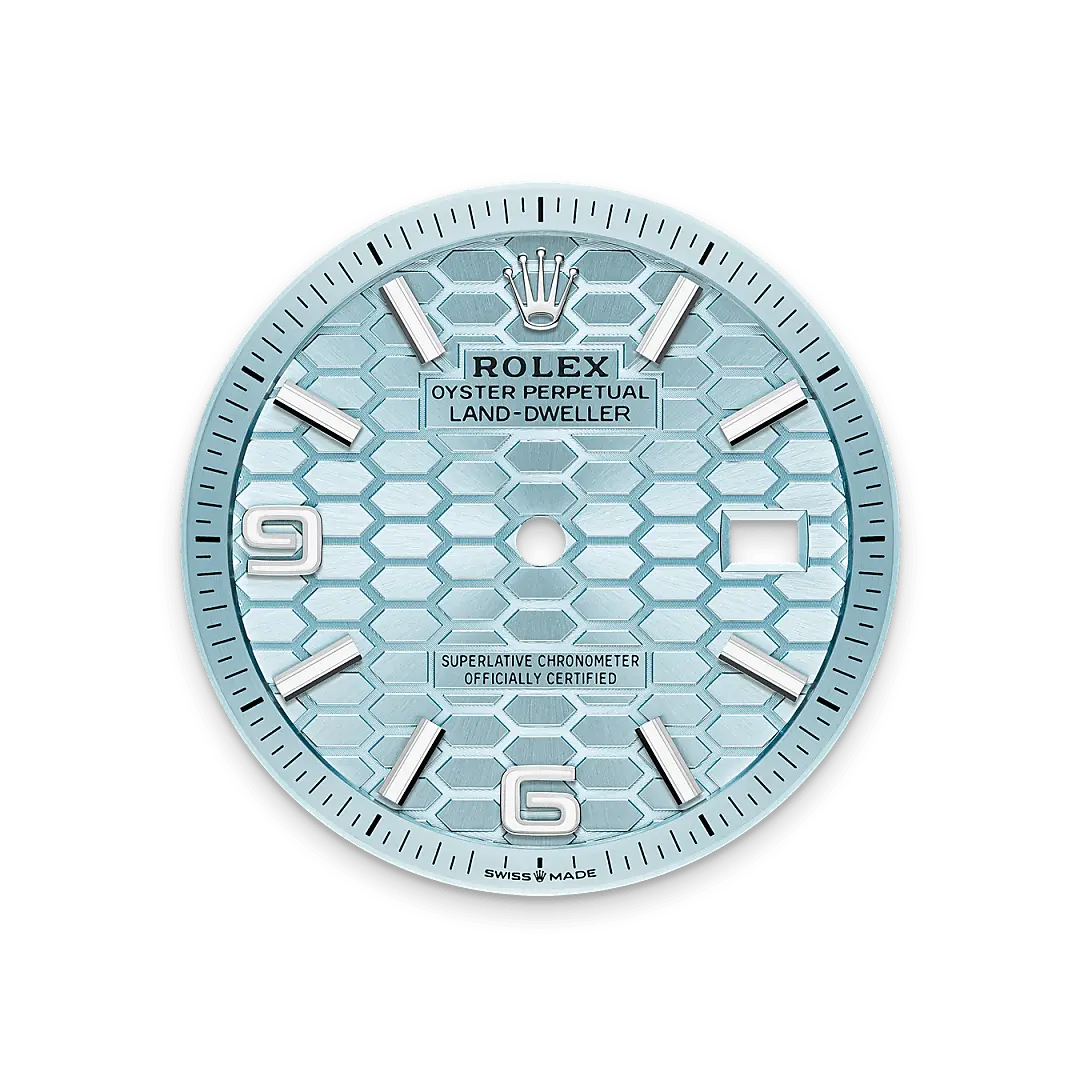 Rolex Land-Dweller in Platinum, M127236-0001 - Swiss Time Square