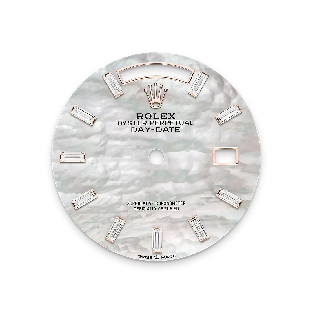 Rolex Day-Date in 18 ct Everose gold, M128395TBR-0026 - Swiss Time Square