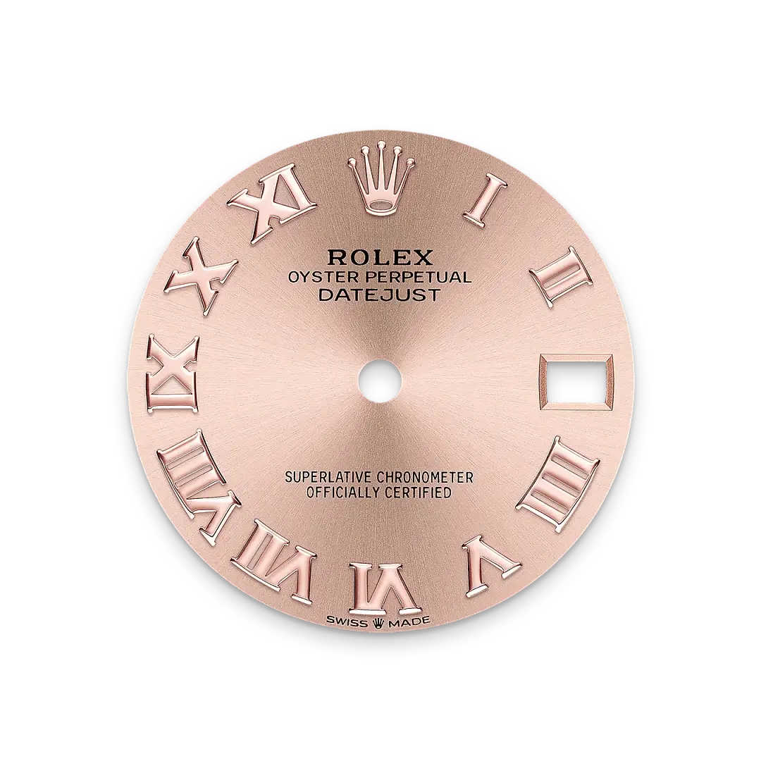 Rolex Datejust in Everose Rolesor - combination of Oystersteel and Everose gold, M278271-0006 - Swiss Time Square