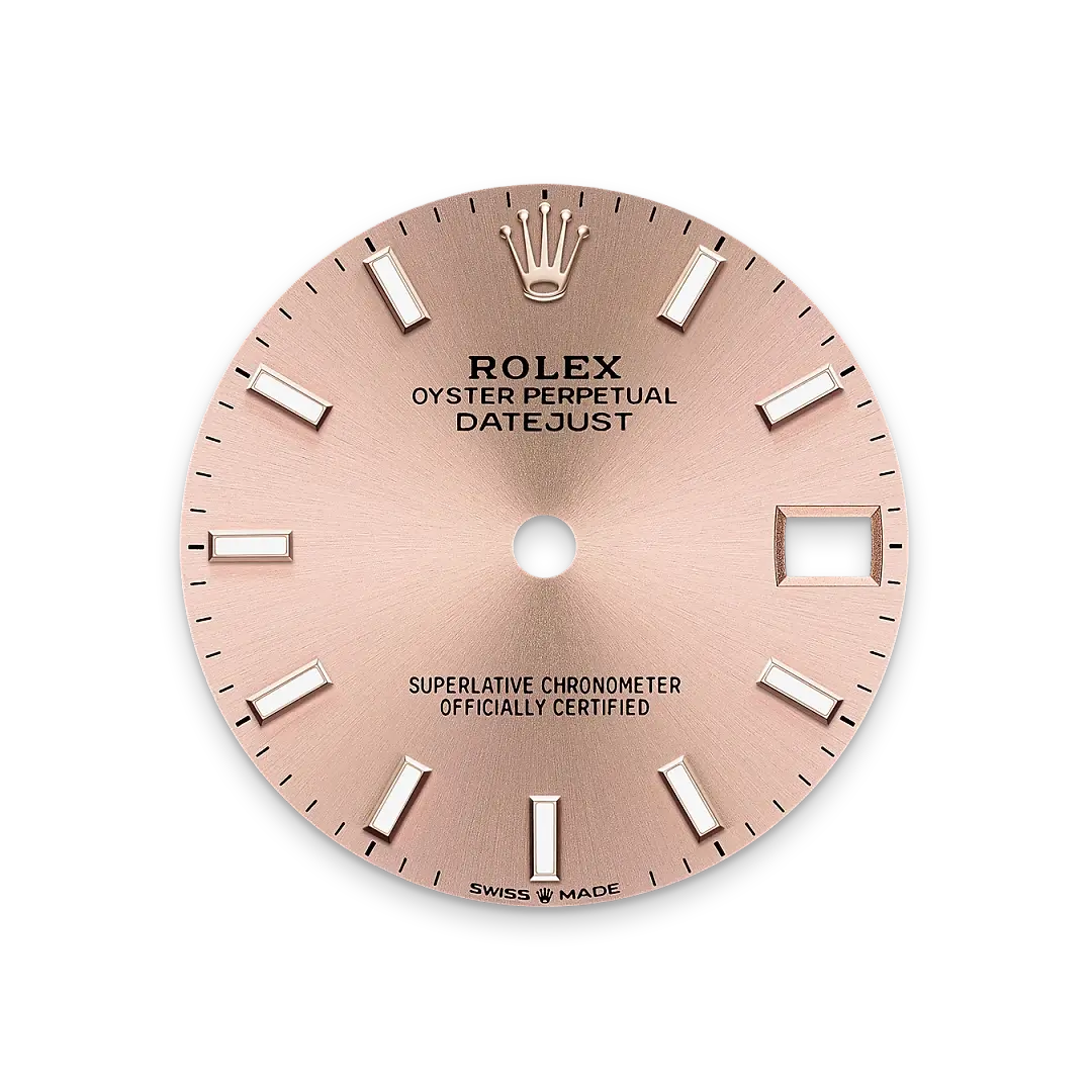 Rolex Datejust in Everose Rolesor - combination of Oystersteel and Everose gold, M278271-0010 - Swiss Time Square