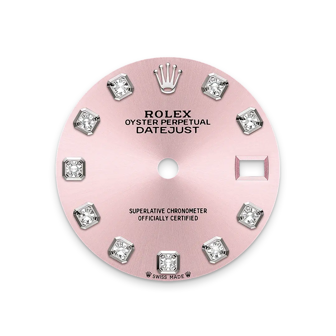 Rolex Lady-Datejust in White Rolesor - combination of Oystersteel and white gold, M279174-0003 - Swiss Time Square