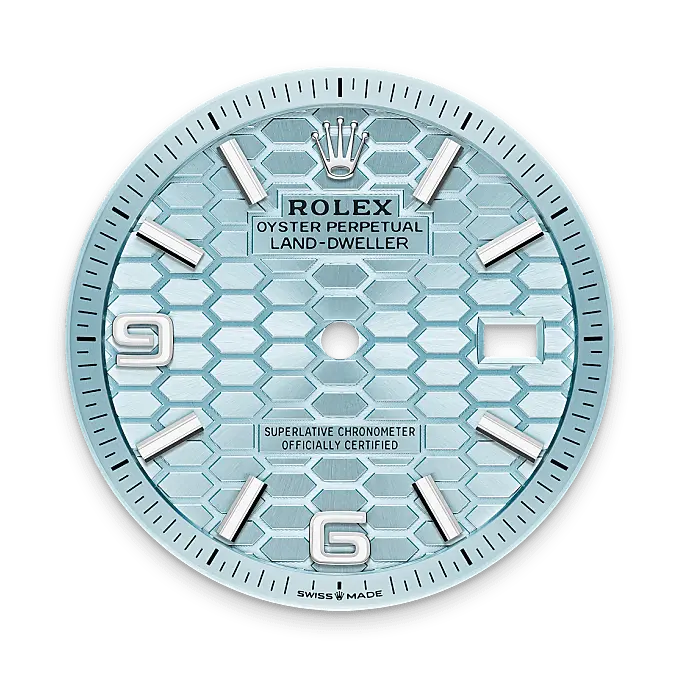 Rolex Land-Dweller in Platinum, M127236-0001 - Swiss Time Square