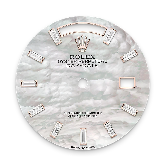Rolex Day-Date in 18 ct Everose gold, M128395TBR-0026 - Swiss Time Square