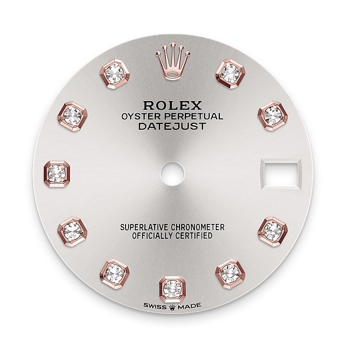 Rolex Datejust in 18 ct Everose gold, M278285RBR-0030 - Swiss Time Square