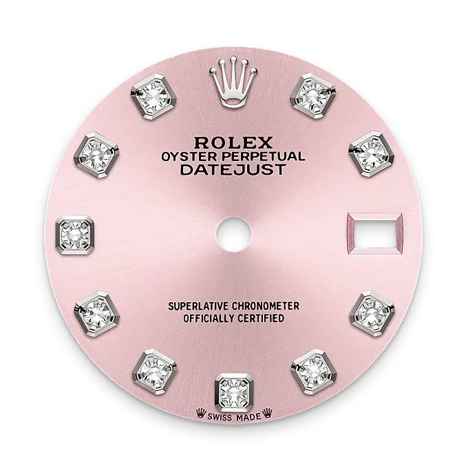 Rolex Lady-Datejust in White Rolesor - combination of Oystersteel and white gold, M279174-0003 - Swiss Time Square