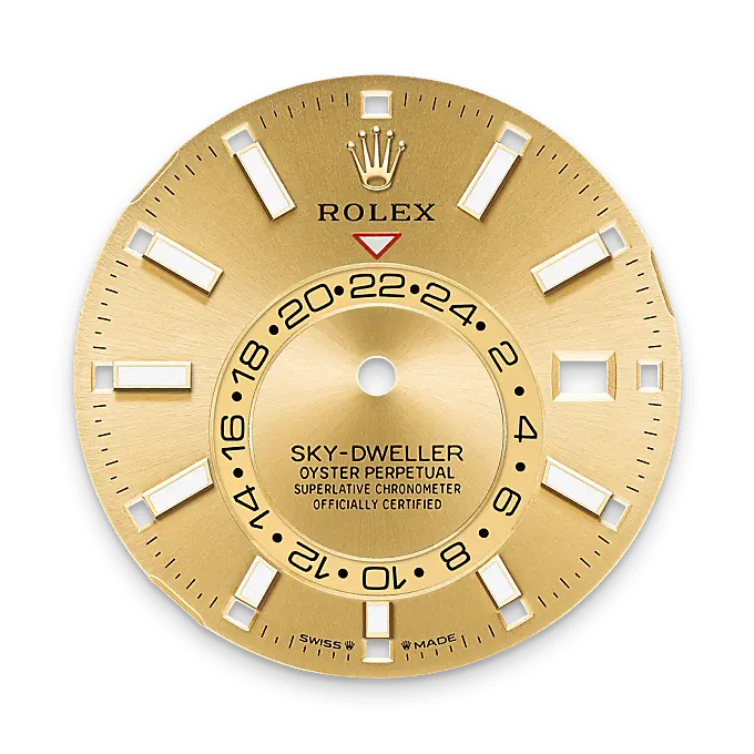 Rolex Sky-Dweller in 18 ct yellow gold, M336238-0001 - Swiss Time Square