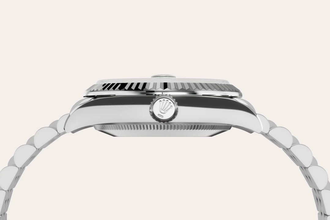 Rolex Datejust in White Rolesor - combination of Oystersteel and white gold, M278274-0032 - Swiss Time Square