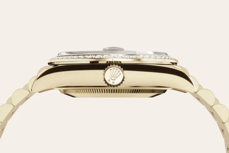 Rolex Day-Date in 18 ct yellow gold, M128348RBR-0030 - Swiss Time Square