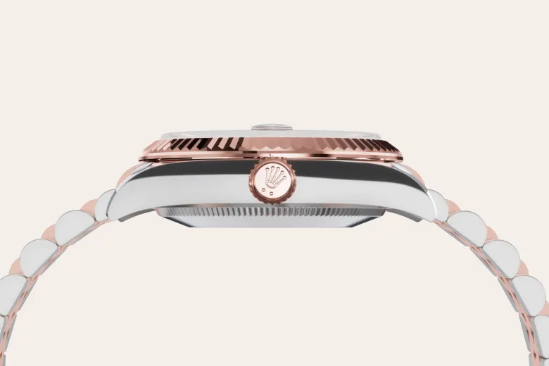 Rolex Datejust in Everose Rolesor - combination of Oystersteel and Everose gold, M278271-0010 - Swiss Time Square