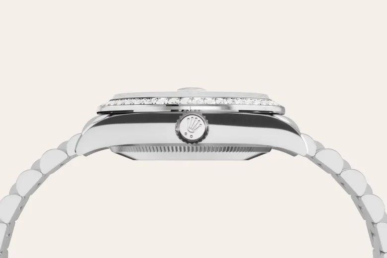 Rolex Datejust in 18 ct white gold, M278289RBR-0028 - Swiss Time Square