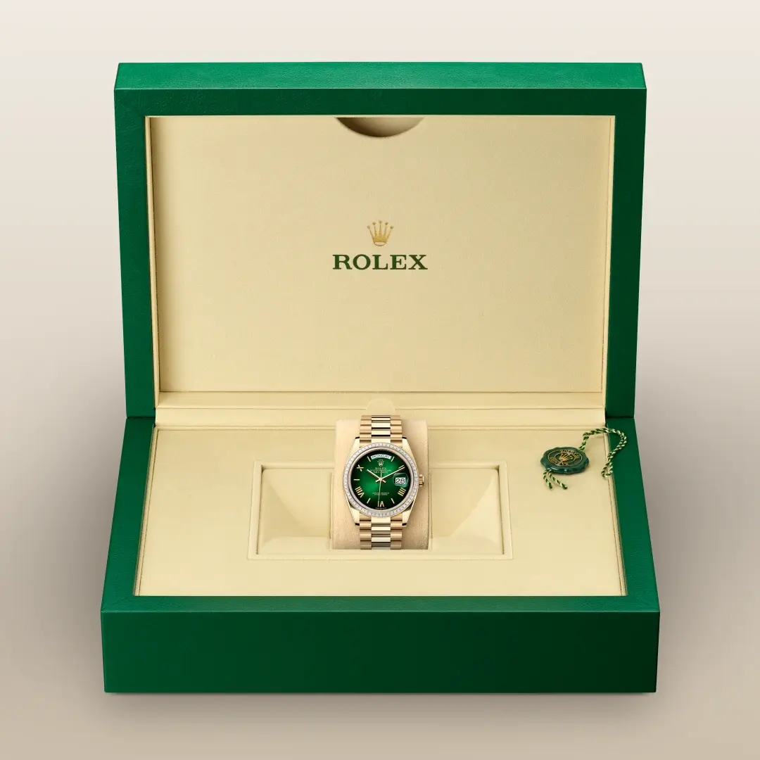 Rolex Day-Date 36 18 ct yellow gold, M128398TBR-0028