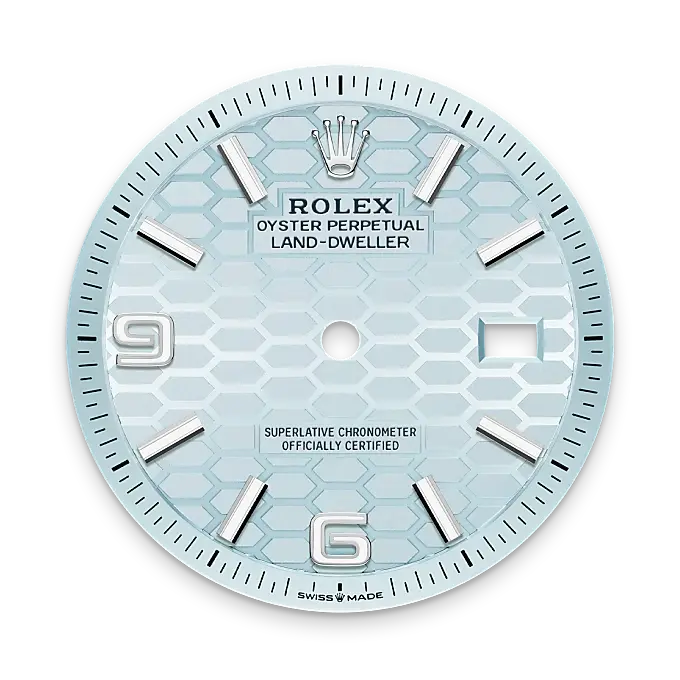 Rolex Land-Dweller in Platinum, M127236-0001 - Swiss Time Square